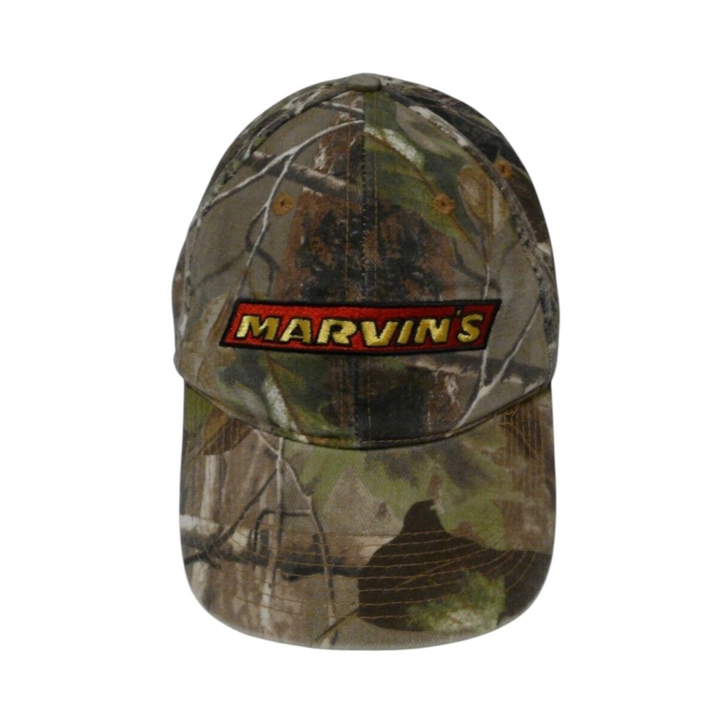 Chipola Marvin's Camo Camouflage Baseball Hat Cap Hook and Loop‎ Adjustable
